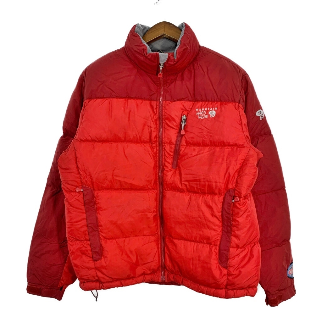 MOUNTAIN HARDWEAR マウンテンハードウェア ダウンジャケット アウトドア レッド (メンズ L) 中古 古着 T1920拍卖