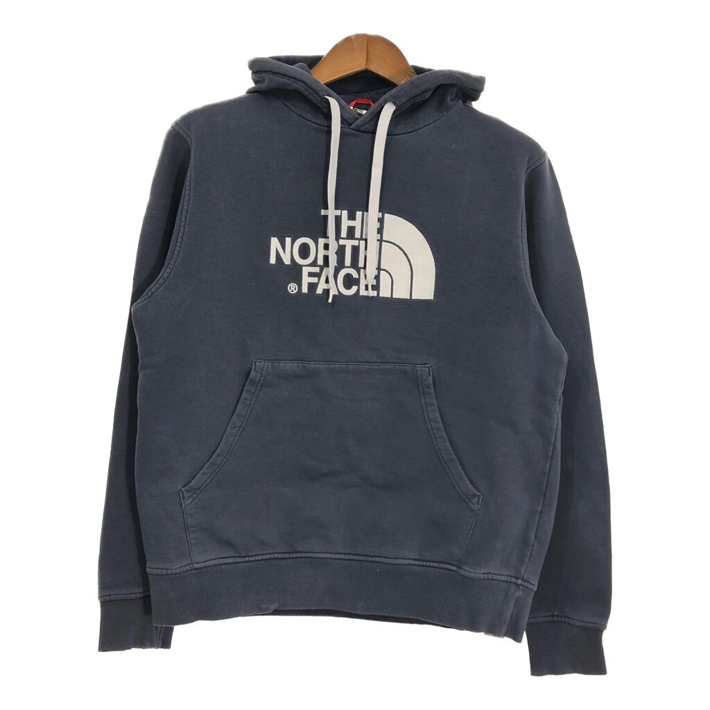 THE NORTH FACE ノースフェイス スウェット パーカー アウトドア ネイビー (メンズ M) 中古 古着 T1999拍卖