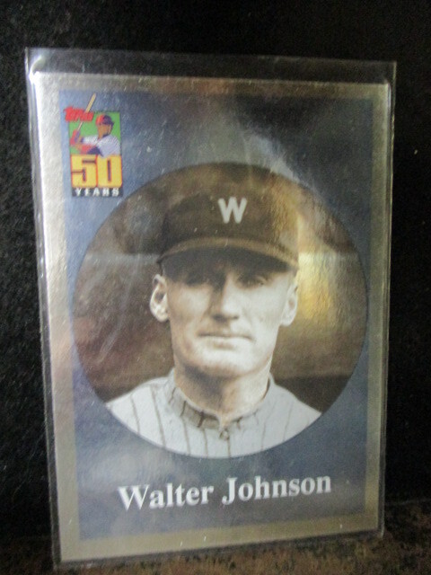 ◎野球カード ウォルター・ジョンソン 2001 Topps BT 4 即決!!拍卖