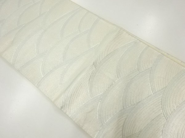 ys7265984; 宗sou 波模様織り出し全通袋帯(材料)【アンティーク】【着】拍卖