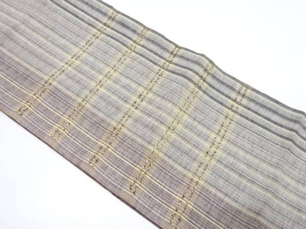 ys7278301; 宗sou 縞に横段模様織り出し袋帯【着】拍卖