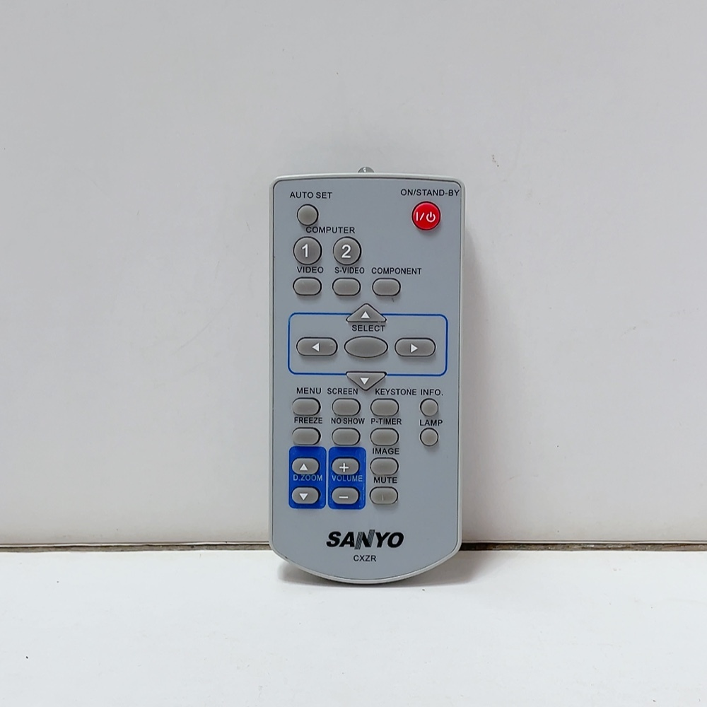 送料無料 即決 中古★SANYO サンヨーCXZR★プロジェクター用 リモコンのみ ※電池蓋爪折れ拍卖