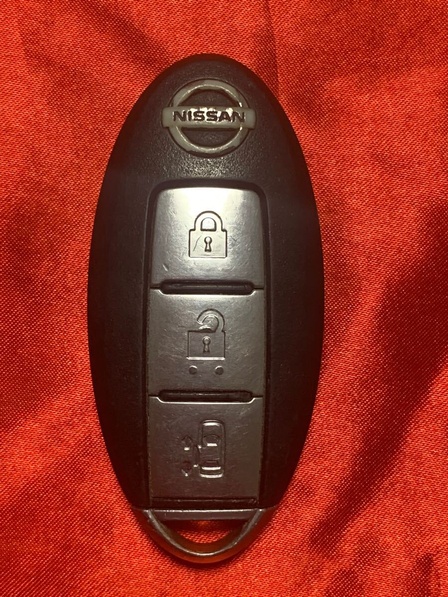 NISSAN 日産 純正 スマートキーレス リモコン 鍵 3ボタン 左スライドドア クリック感有 セレナ エルグランド等(60)拍卖