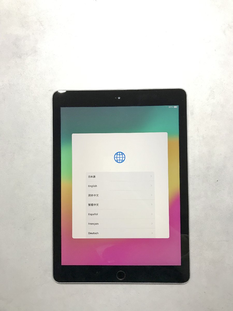 S9587◇Apple アップル iPad6 タブレット A1893 本体 32GB アクティベーションロックあり ジャンク【通電OK】250130拍卖
