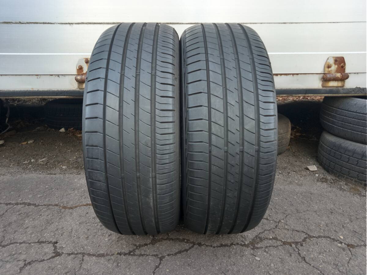 ★2022年製★ 残溝あり!! 中古夏タイヤ2本セット【 DUNLOP ダンロップ LEMANS V 215/55R17 94V 】拍卖
