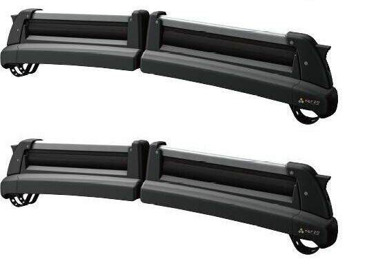 ジムニー JB23W JB33W JB43W(ルーフレール付車) TERZO スキースノーボードキャリア SS112S拍卖