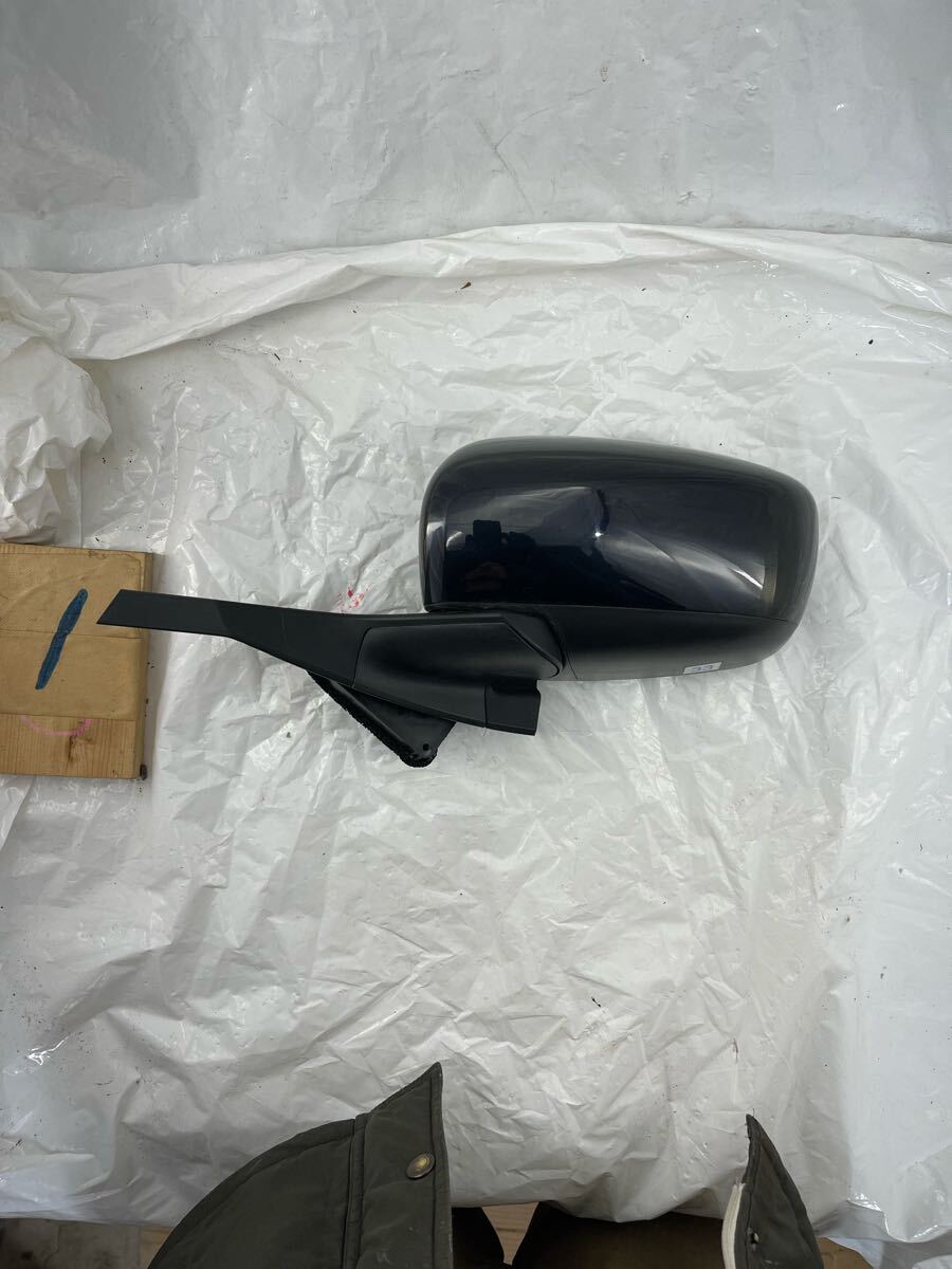 i1.42 ハスラー MR31S MR41S 純正 左 ドアミラー 7ピン ZJ3 黒メタ ブラック 左側助手席側 24年拍卖