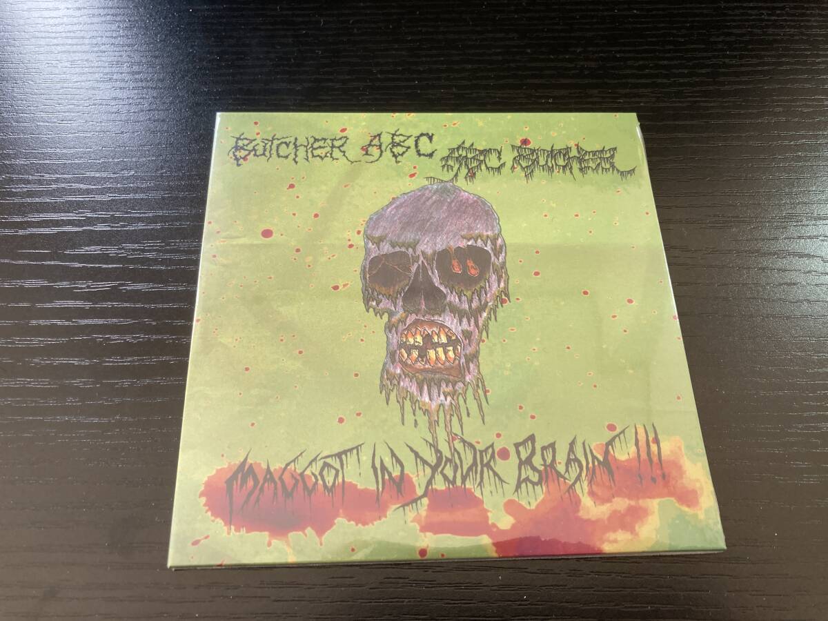 【未開封】 BUTCHER ABC MAGGOT IN YOUR BRAIN CD グラインドコア拍卖