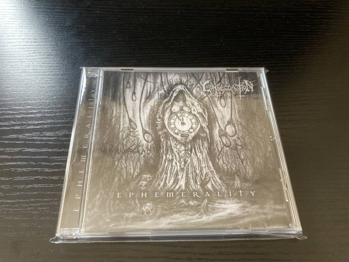 【未使用】 Consecration Ephemerality 再発盤 CD デスメタル拍卖