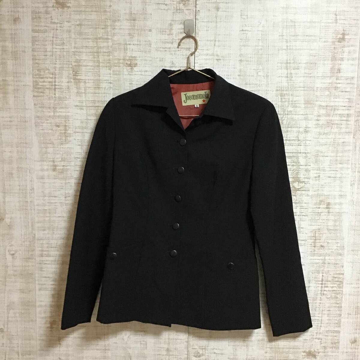 A482◇Jocomomola|ホコモモラ ジャケット 黒 サイズM拍卖