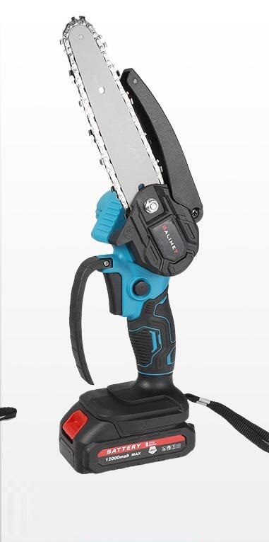 【限定セール】チェーンソー 充電式 小型 チェンソー 6インチ 軽量 片手 ハンディ 自動給油 家庭用 伐採 枝切り マキタ バッテリー互換拍卖