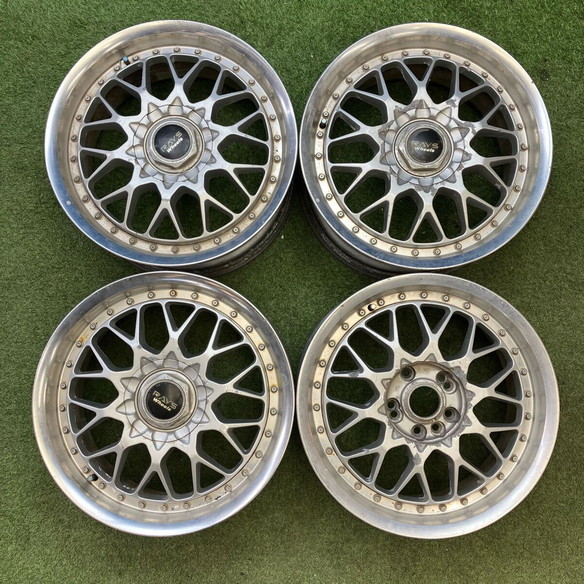 【0710】17インチ 8.0JJ RAYS VR-X10 レイズ 17×8.0JJ ET+44 PCD114.3 4/5穴 ハブ径73 アルミホイール4本拍卖