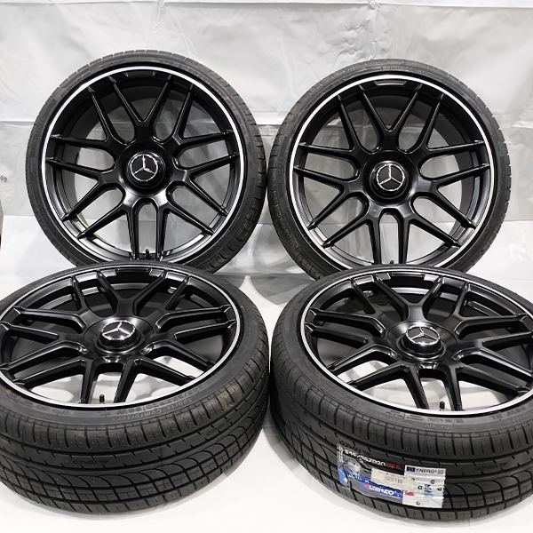 メルセデスベンツ 20インチ 8.5J+39 9.5J+39 5H112 245/40R20 275/35R20 タイヤ付き4本セット Sクラス W221 W222 W223 CL W216 01-2536+拍卖