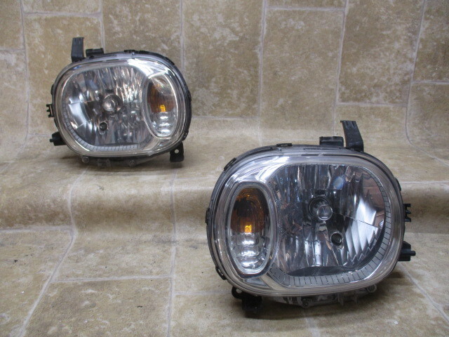 J5/ HE22S アルトラパン 純正ヘッドライト左右 LE08G6181/LE08H6181拍卖