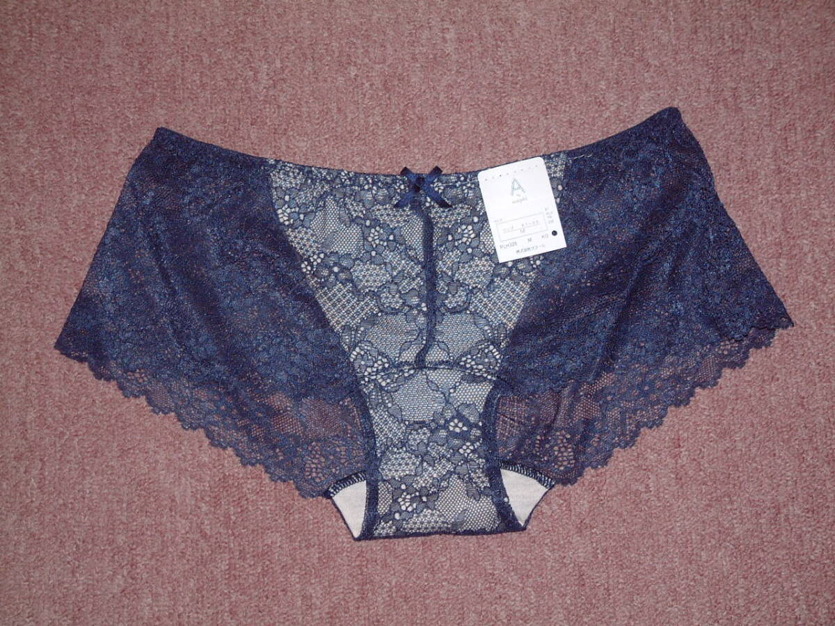 ★ ワコール Wacoal Amphi アンフィ ストレッチラッセルレース 総レース ボーイレングスショーツ Mサイズ PLH328 KO拍卖