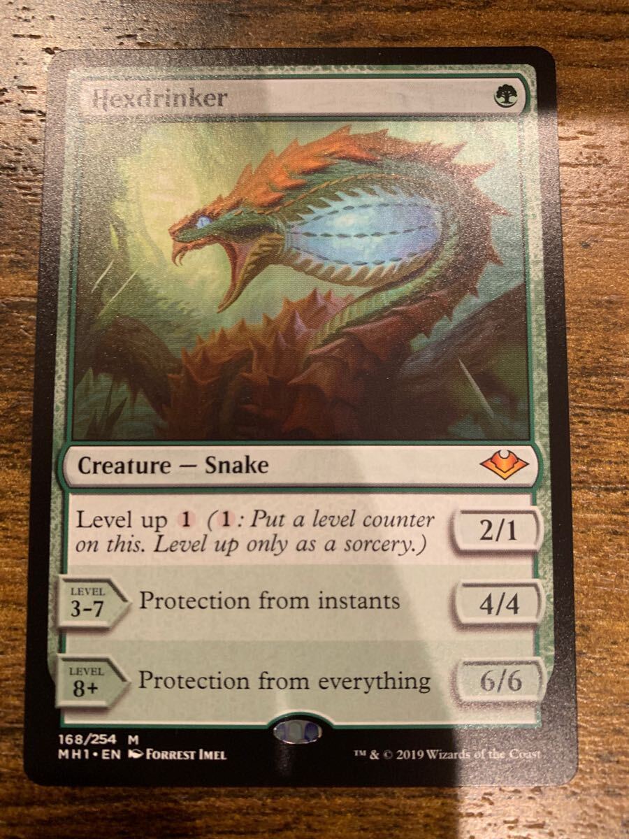 MTG モダンホライゾン MH1 《呪詛呑み/Hexdrinker》英語 通常版 1枚拍卖
