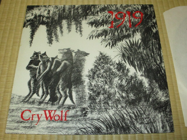 UK盤 1919 Cry Wolf クライ・ウルフ 12inch EP フランス プレス拍卖