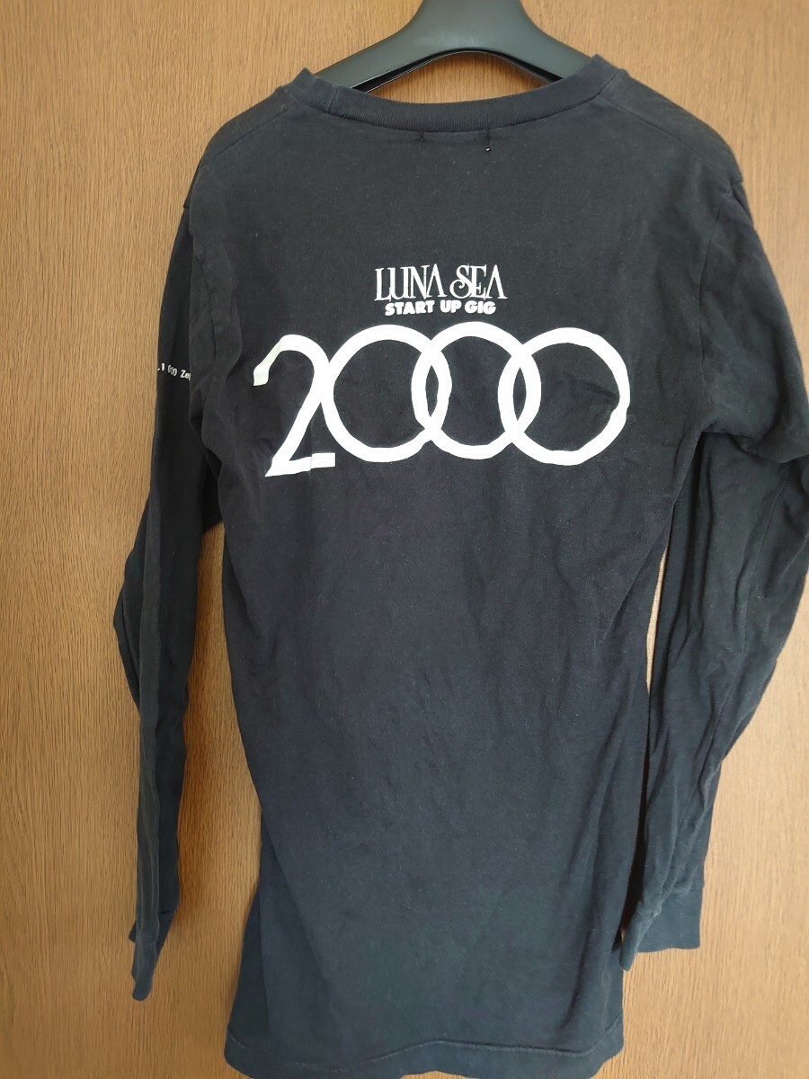 ルナシー ツアーTシャツ SLAVE限定GIG 2000年STARTupGIG Zepp東京 LUNASEA ビンテー 長袖Tシャツ М スレ限 限定シャツ 当時物拍卖