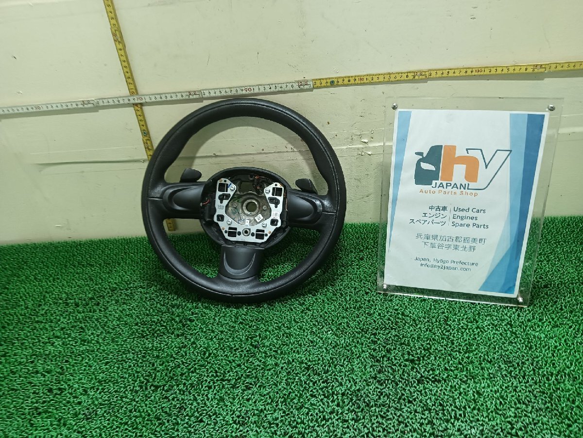 ミニ ステアリングハンドル ホイール エアバッグ無し クーパーS DBA-SV16, 2012 #hyj NSP220694拍卖