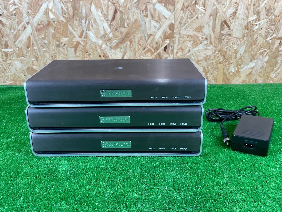 1B15 SAXA サクサ SS5000 II STD ネットワークセキュリティ 本体のみ 3台セット 通電OK 現状品拍卖