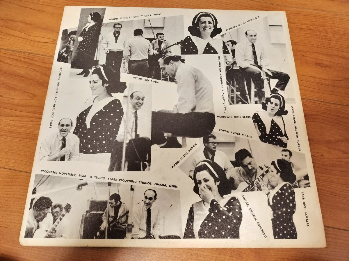 極美盤 Maureen Borden Where There's Hope, There's Music private press 片面プレス MONO盤 US ORIGINAL 拍卖