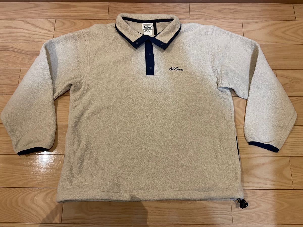 ●L.L.Bean●エルエルビーン●フリース●プルオーバー●90年代●Vintage●ビンテージ●Womens●レディース●サイズM●Made In USA●USED拍卖