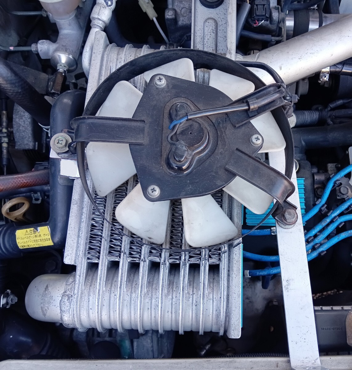 プレオ ワンオフ インタークーラー 冷却電動ファン スーパーチャージャー用 ヴィヴィオ ステラ サンバー R1  R2 拍卖