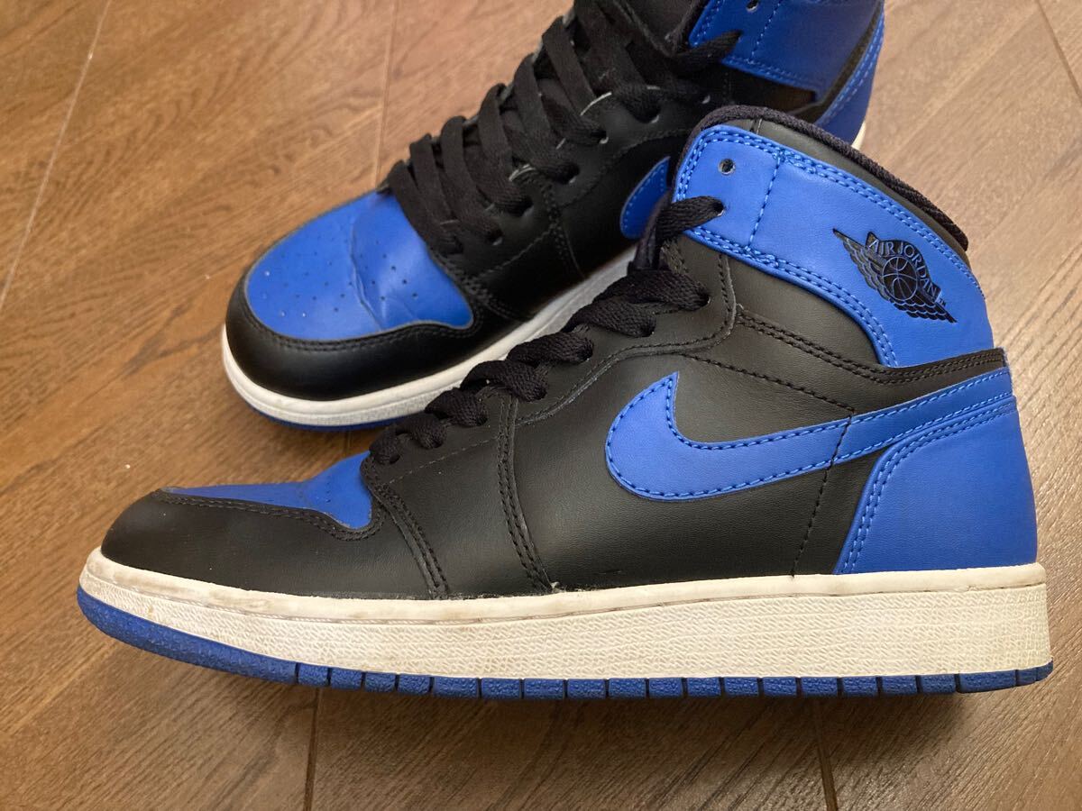 NIKE AIR JORDAN1 RETRO HIGH OG GS ROYAL BLACK 2013 ナイキ スニーカー エアジョーダン1 トラビス ロイヤル シカゴ ブレッド拍卖