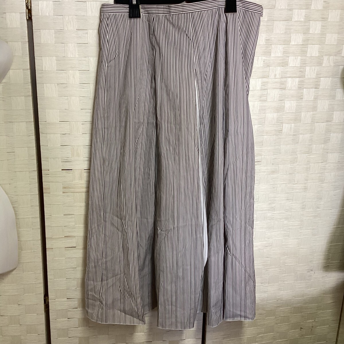 レディース スカート ストライプ サイズ46 (し60)拍卖