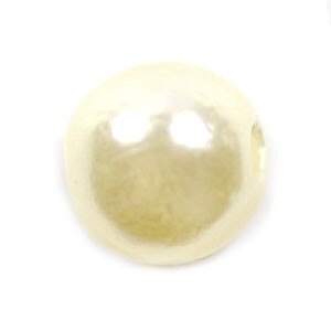 お得な プラパール カラーパール ビーズ クリーム 6mm 1連約70~80cm 約130~155コぐらい拍卖