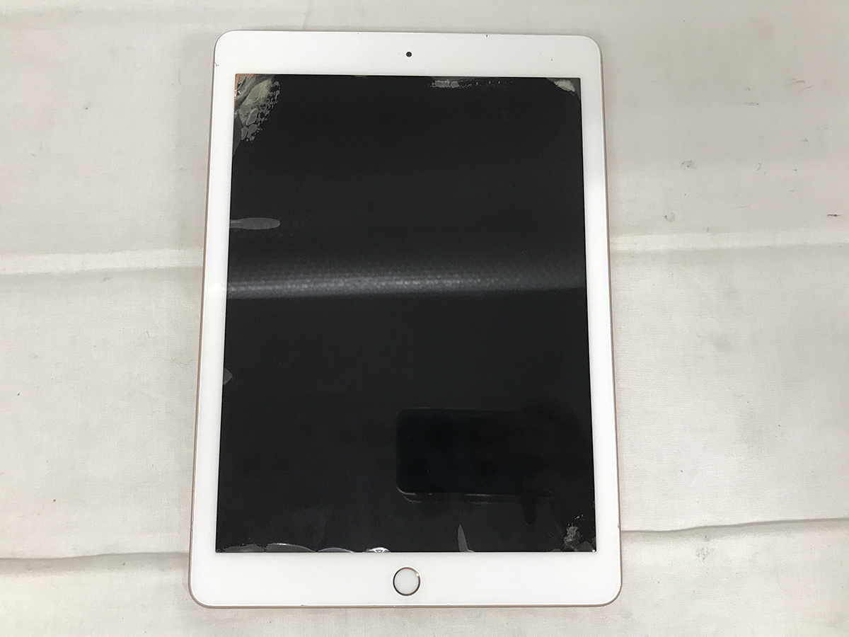 ジャンク■Apple iPad6 第6世代 Wi-Fi A1893★ロジックボード基盤無★起動せず★破損有★送料無料拍卖