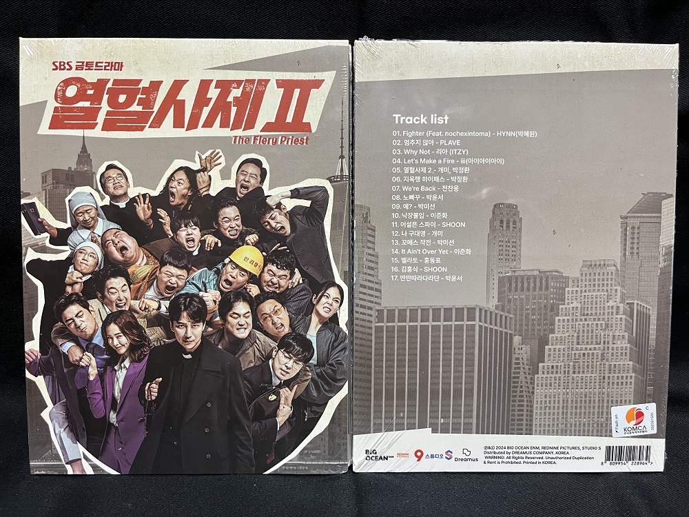 韓国ドラマ 熱血司祭 2 OST(未開封品)拍卖