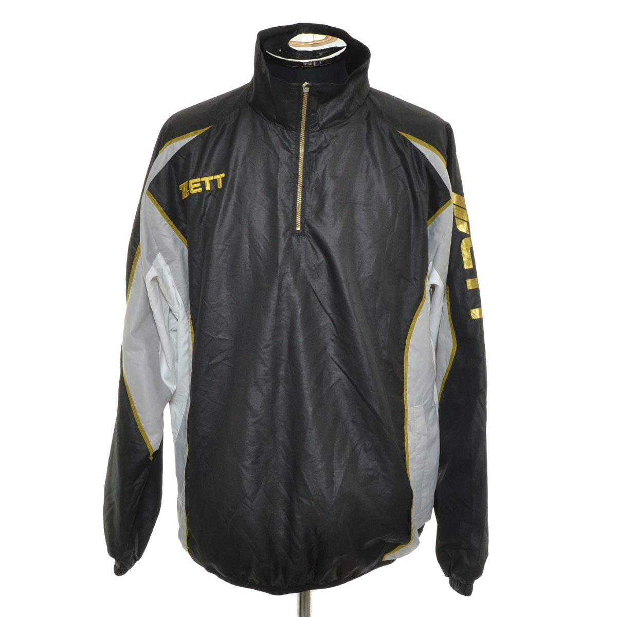 〇514920 ZETT ゼット ○プルオーバー ピステ ★ サイズL メンズ ブラック拍卖