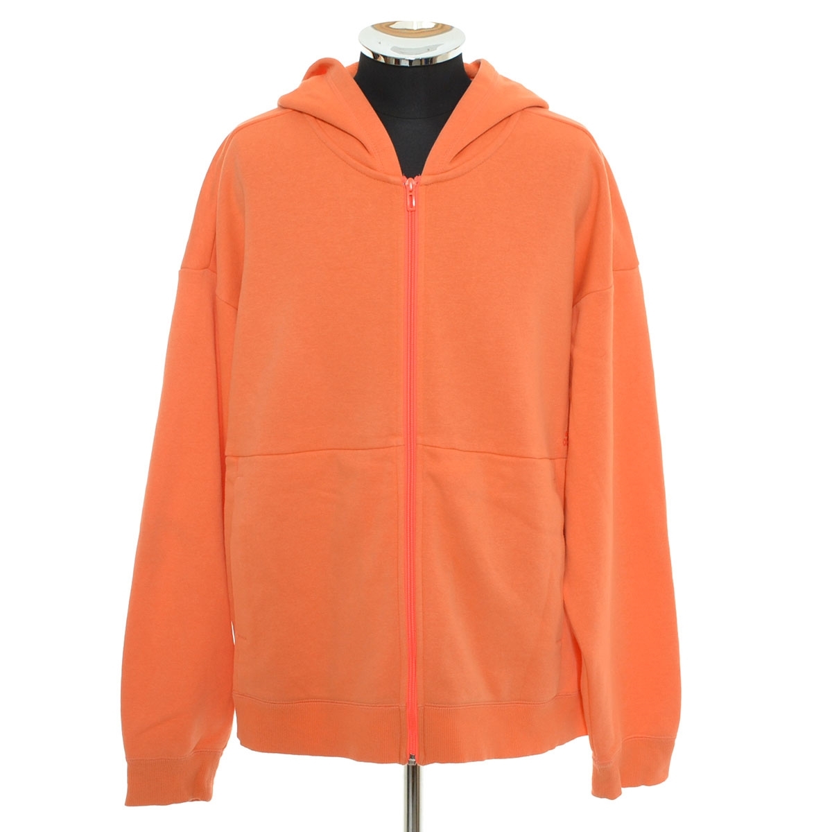 〇532226 adidas アディダス ○スウェットパーカー 19AW フルジップ ED1996 サイズXO メンズ オレンジ拍卖