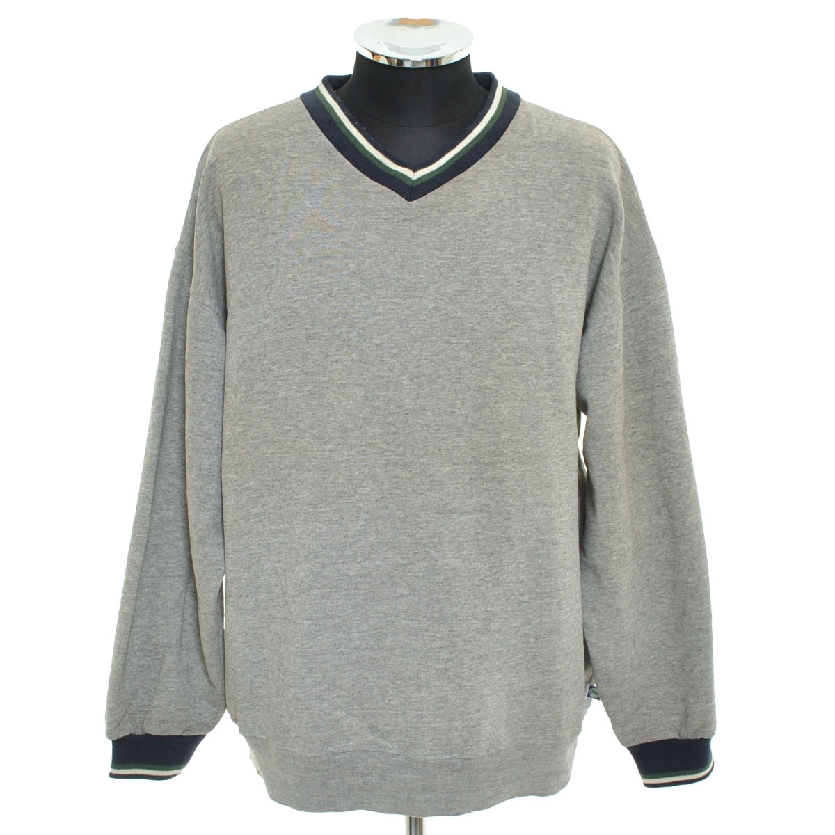 〇532466 DISCUS ATHLETIC ディスカス アスレチック ○トレーナー 90s ヴィンテージ スウェットシャツ サイズM メンズ グレー拍卖