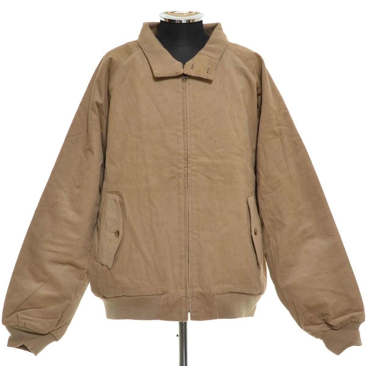 ●536169 SUNDAYS BEST ●スイングトップ ハリントンジャケット HARRINGTON JACKET sun317 サイズXL メンズ 日本製 ベージュ拍卖