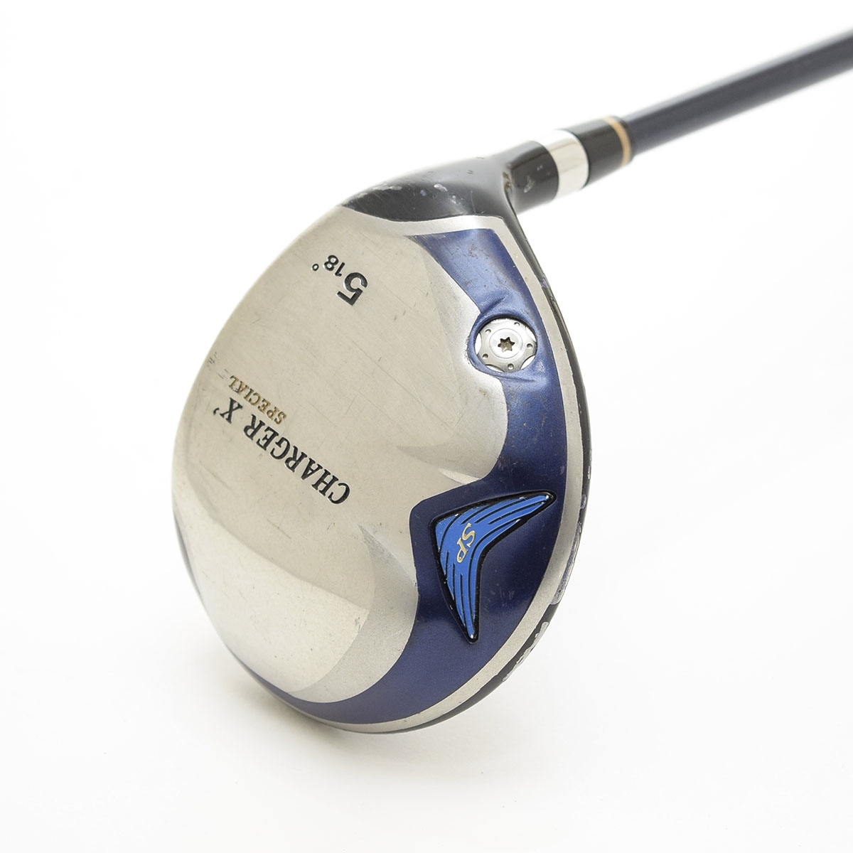 ▼536141 アメリカン倶楽部 ◯フェアウェイウッド ゴルフクラブ CHARGER X SPECIAL 5W 18 フレックスS拍卖