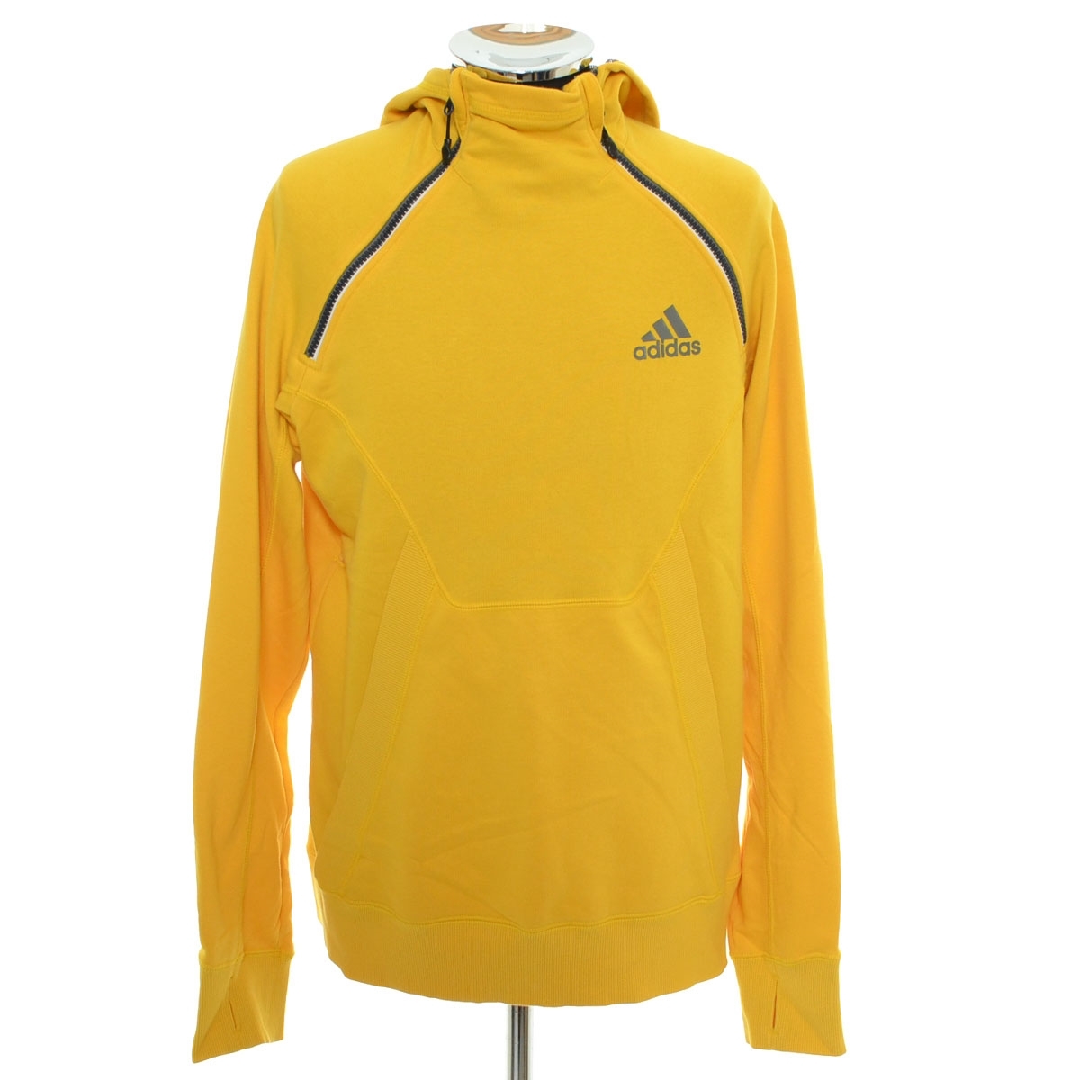 〇519244 adidas アディダス ○プルオーバースウェット パーカー ★ サイズO メンズ イエロー拍卖