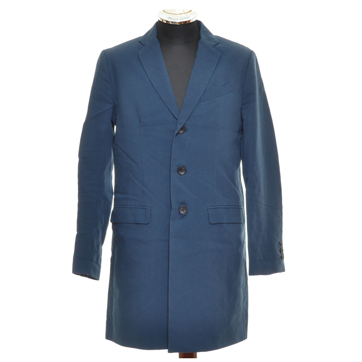 〇361331 STUDIOUS ステュディオス 【超特価】○テーラードジャケット 3B シングル サイズ1 メンズ 日本製 ブルー系拍卖