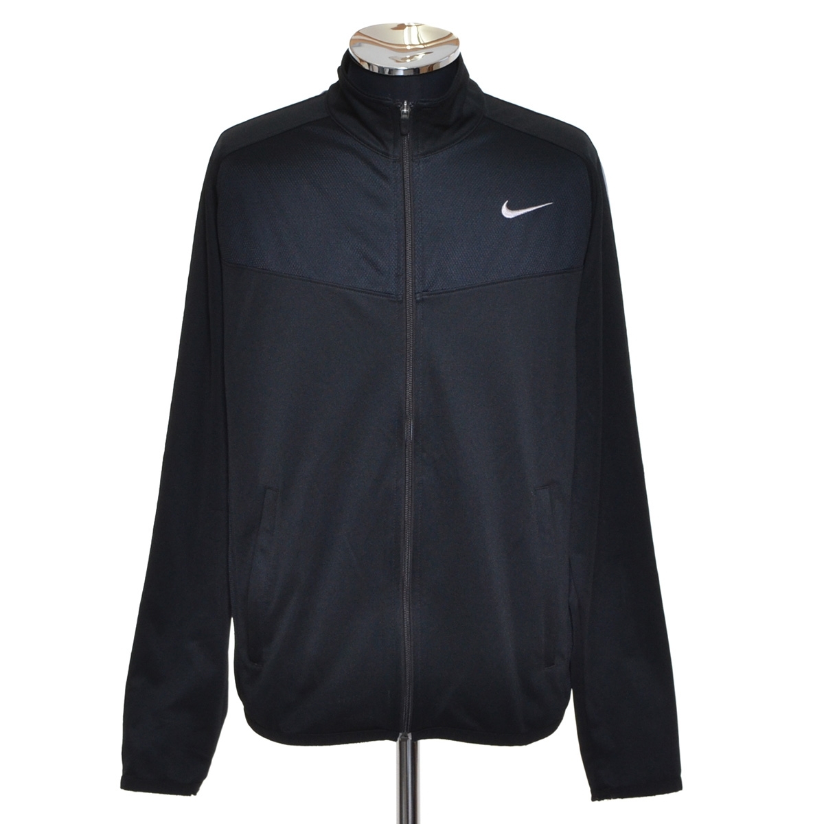 〇489699 NIKE ナイキ ○エピックニットジャージ トレーニングウェア ジャケット 519535-010 サイズL メンズ ブラック拍卖