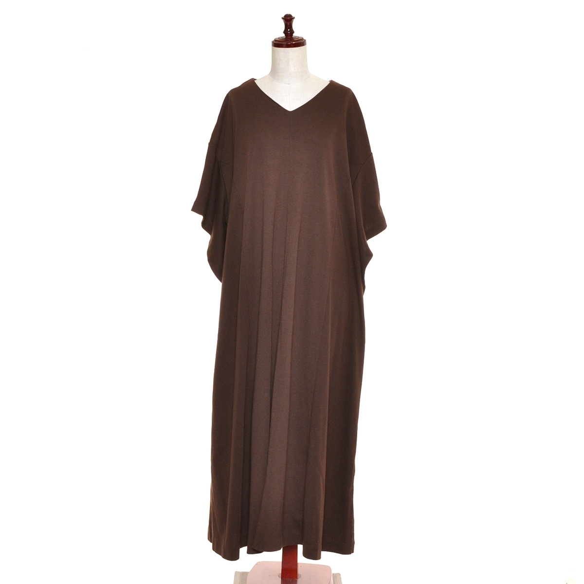 ■480527 KBF アーバンリサーチ URBAN RESEARCH ロングワンピース ●BIGBIGワンピース VネックTシャツワンピースサイズOne 21ss レディース拍卖