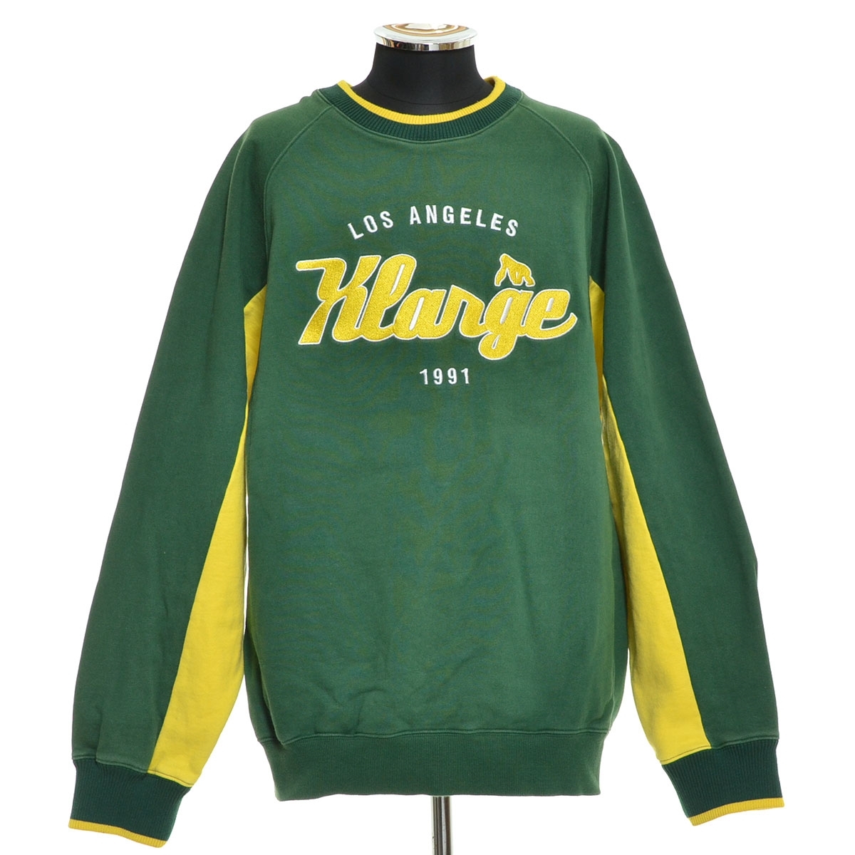 ●537682 XLARGE エクストララージ ●スウェットシャツ トレーナー 101229012009 サイズXL メンズ グリーン拍卖