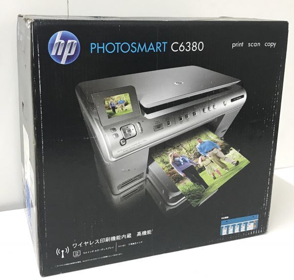 超稀少未使用未開封品●hp C6380 PHOTOSMART ヒューレット・パッカード インクジェットプリンター拍卖