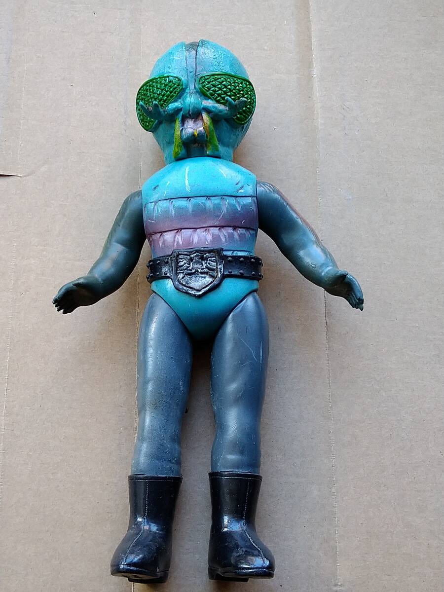 即決 旧バンダイ ハエ男 怪人 スタンダード 当時物 仮面ライダー 送料無料拍卖