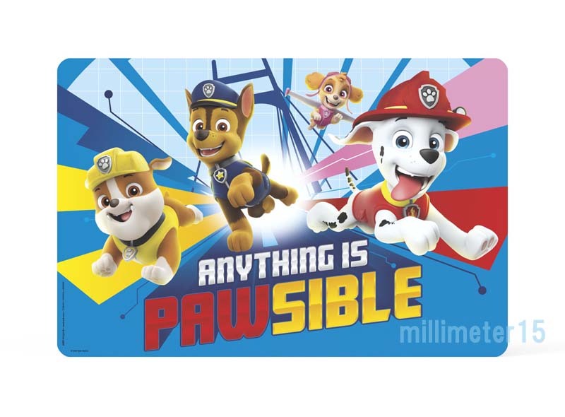 USA購入★★ パウパトロール プレイスマット ランチョンマット 未使用品 ★★ Pawpatrol Placemat拍卖