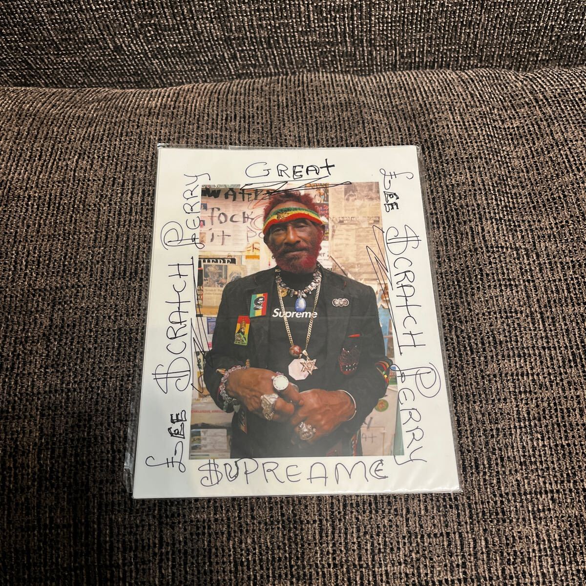 新品未使用品◇Supreme - Lee Scratch Perry Sticker - White シュプリーム 拍卖