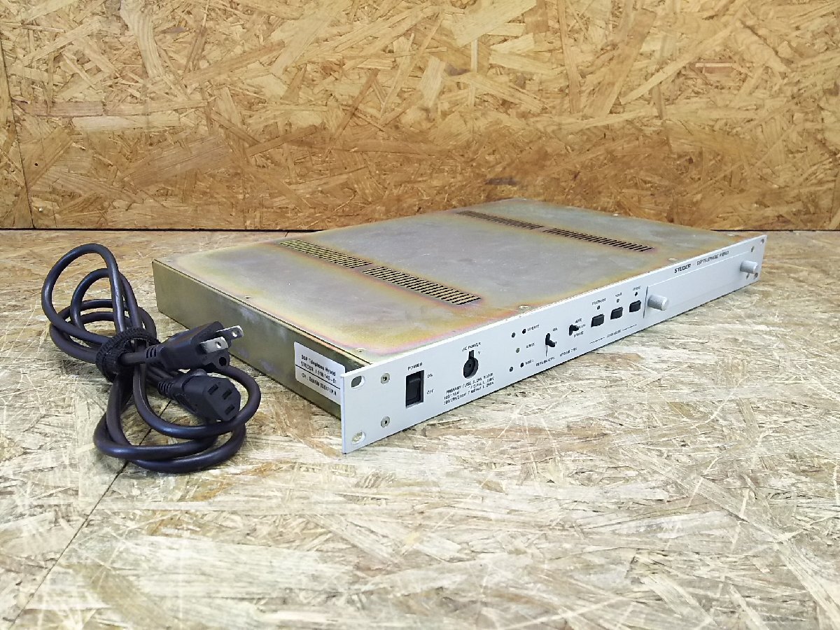 ◎【通電のみ確認】スチューダー STUDER 1.918.140.81 DSPテレホンハイブリッド ジャンク 現状品◎Z-2168拍卖