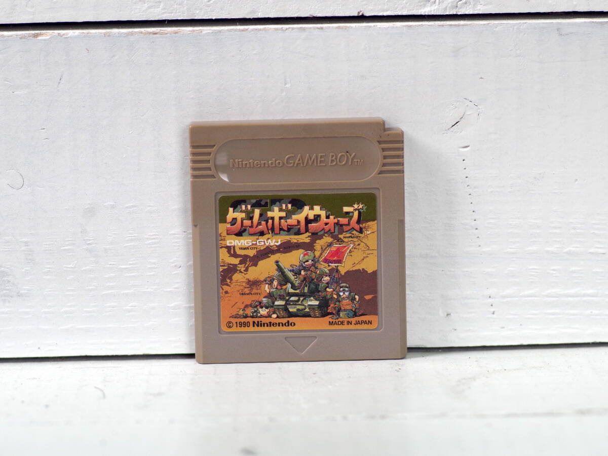 M11785【GB】ゲームボーイウォーズ GAMEBOY WARS エタノールで端子清掃 起動チェックOK!! 初代ゲームボーイ ゆうメール150g拍卖
