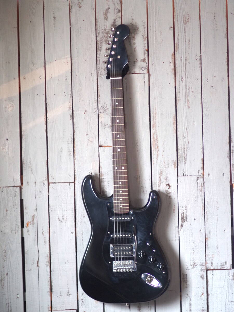 M11739 70〜80年代日本製 YAMAHA? ストラトキャスター 黒 エレキ ST-38 SSH BLK/R Made In Japan ストラト Stratocaster 170サイズ 0612拍卖