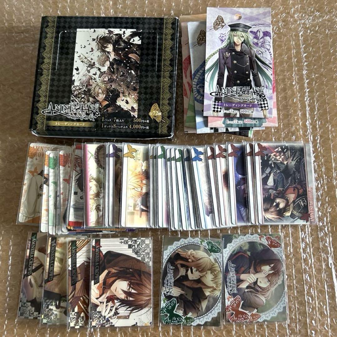 AMNESIA CROWD トレーディングカード 56種 アムネシア クラウド movic ムービック SPR 2種 SP 4種 ノーマル 50種拍卖